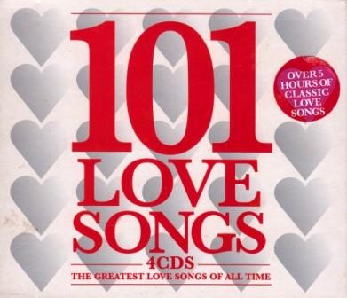 101 Love Songs. 4CDS The Greatest Love Songs of all Time