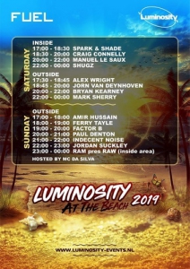 Live - Luminosity At The Beach Beachclub Fuel Bloemendaal Netherlands