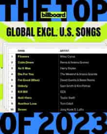Billboard The Top Global Excl. U.S. Songs Of 2023 (2023) торрент